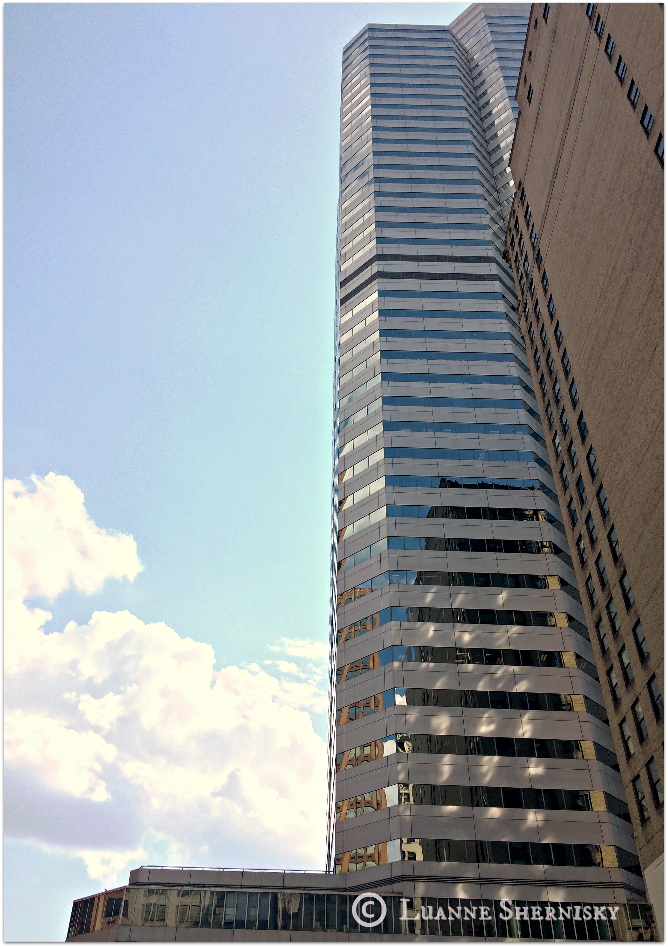 Skyscraper downtown Pittsburgh